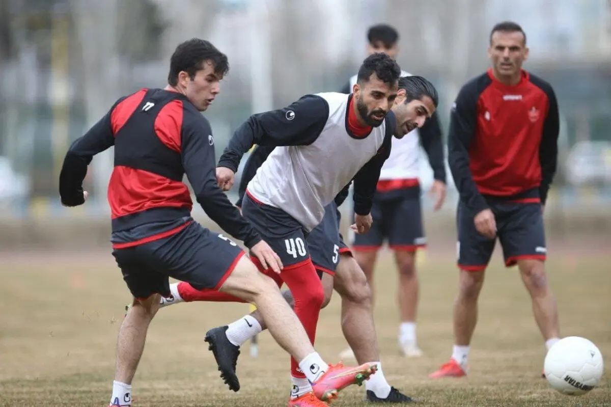 گزارش تصویری از تمرینات پرسپولیس