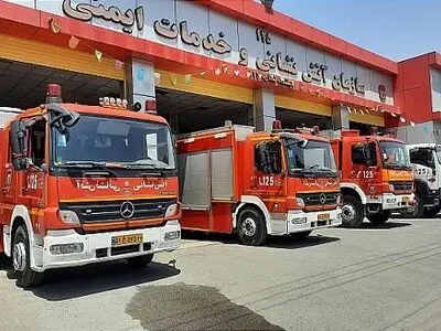 آماده باش آتش نشانان پایتخت برای مراسم نماز عید فطر