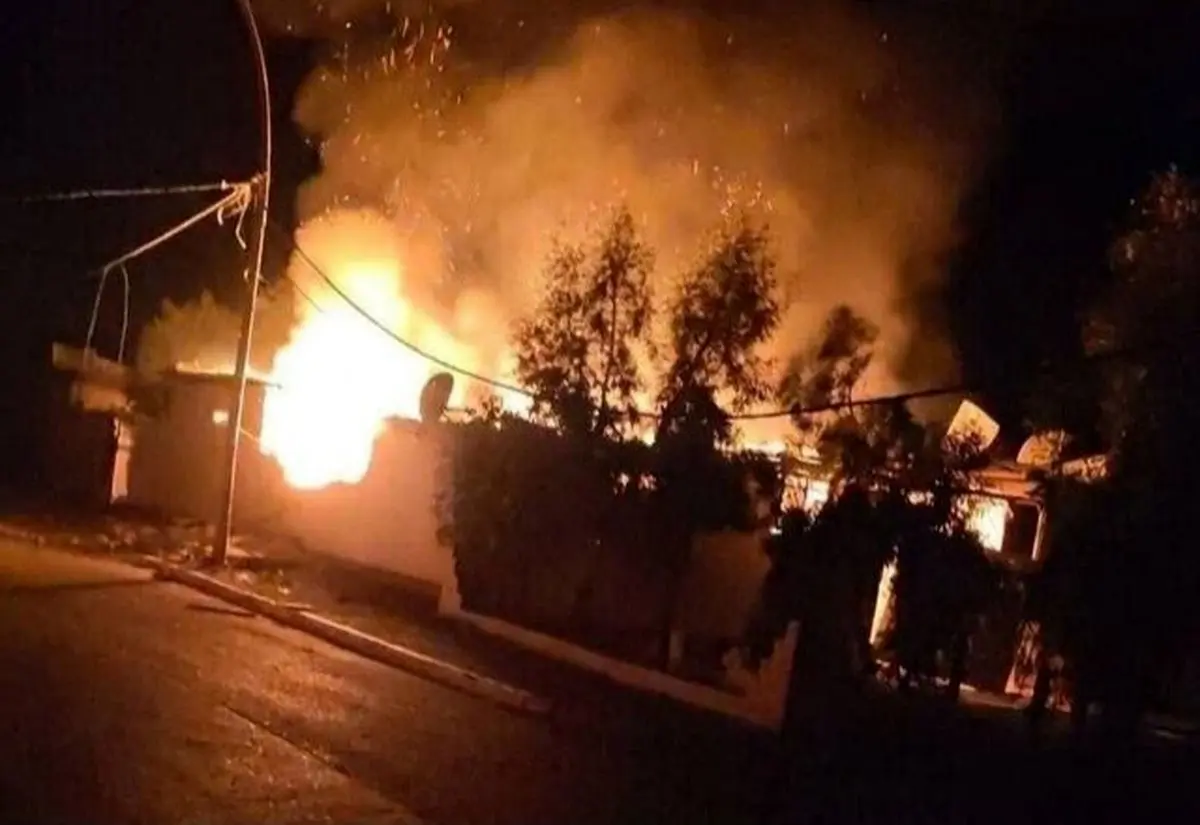 هدف قرار گرفتن مقر حشد الشعبی در موصل 