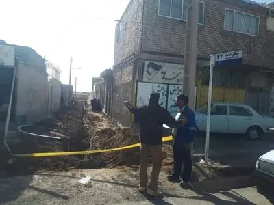 اصلاح و نوسازی ۶۰ متر شبکه و انشعابات فرسوده آب در کاشمر