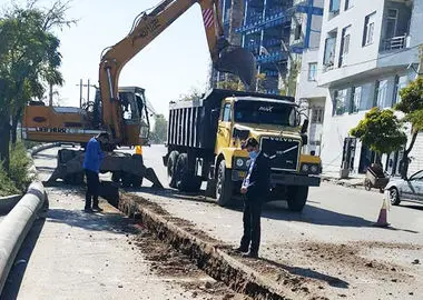 بارش باران شبکه آبرسانی به ۴ روستای آبدانان را تخریب کرد