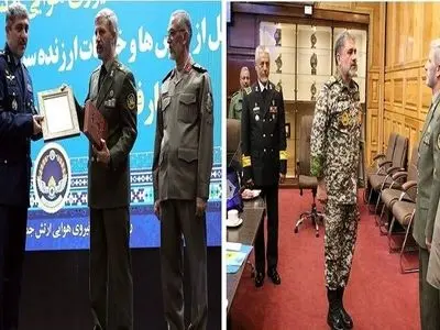 تعيين قادة جدد لمقر خاتم الانبياء (ص) للدفاع الجوي المشترك وسلاح الجو في ايران