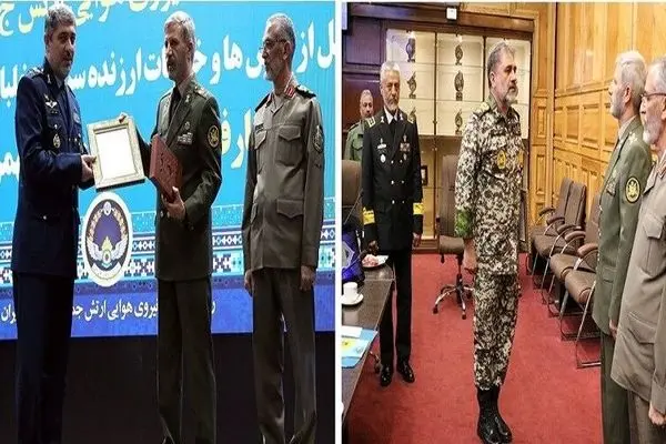 تعيين قادة جدد لمقر خاتم الانبياء (ص) للدفاع الجوي المشترك وسلاح الجو في ايران