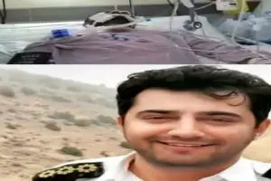 حال مامور پلیس راه مجروح شده توسط سارقان در گیلان نامساعد است