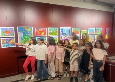 بردن کودکان به مرکز یک اتفاق هنری/ اینجا می‌توانید با درخت حرف بزنید!