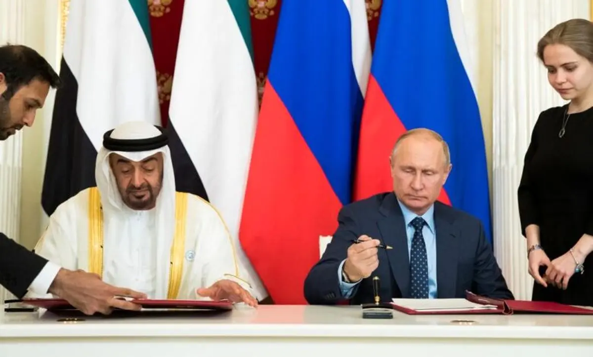 افزایش ۶۳ درصدی تجارت امارات و روسیه