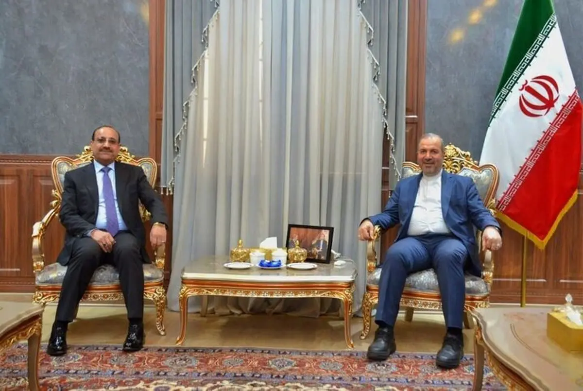 ملاقات سفیر ایران در عراق با استاندار بغداد