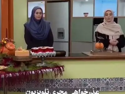 عذرخواهی مجری تلویزیون به‌ دلیل اشتباه لفظی درباره شهادت حضرت فاطمه زهرا(س) + فیلم
