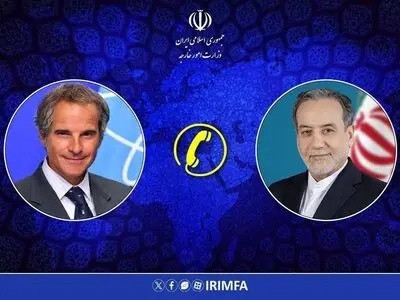 تماس تلفنی گروسی با عراقچی با محوریت مذاکرات ایران و آمریکا