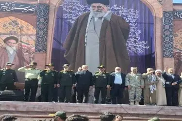 حضور رئیس جمهور در رزمایش جانفدایان