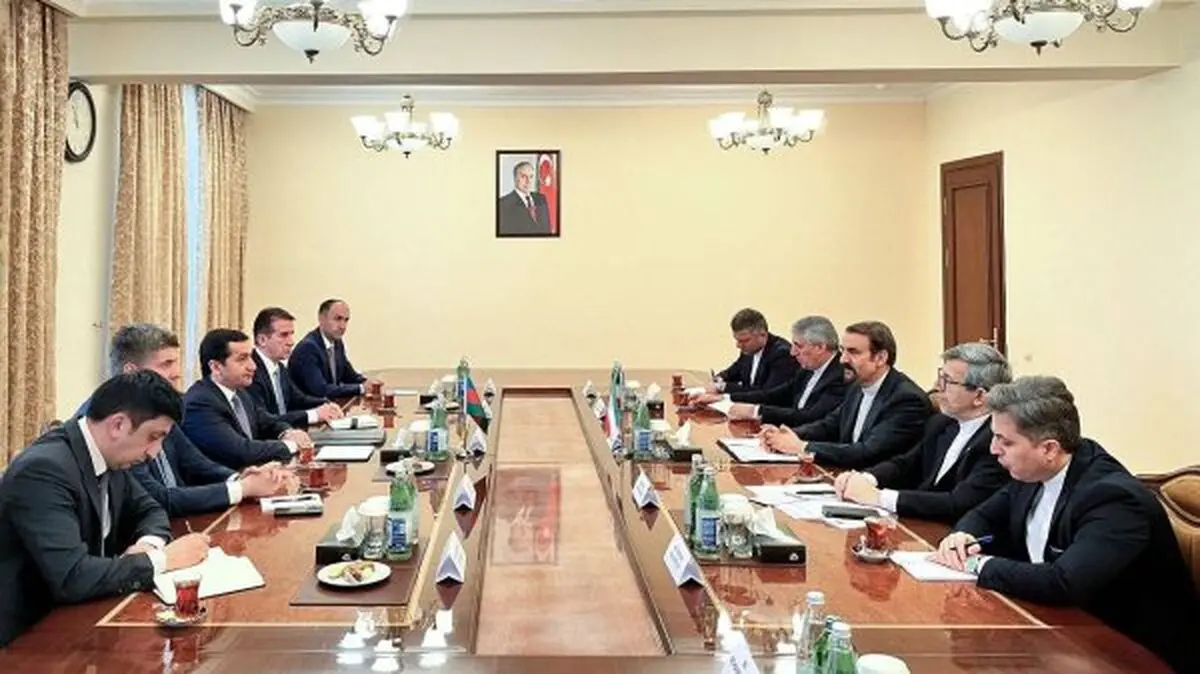  ملاقات مشاور سیاسی رئیس جمهور با وزیر امور خارجه جمهوری آذربایجان