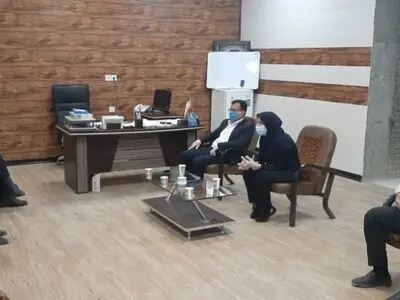 بررسی مشکلات بخش غیزانیه باحضور نمایندگان مدیرعامل پتروشیمی امیرکبیر