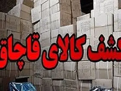 شناسایی انبار 1000 کارتنی ابزارآلات قاچاق در شهر یزد