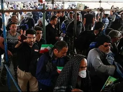 إغلاق معبر مهران -زرباطیة الحدودی لشدة الزحام