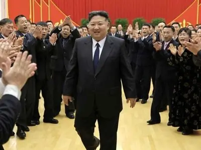 حضور کیم به همراه دخترش در مراسم سال نو پیونگ‌یانگ+ تصاویر