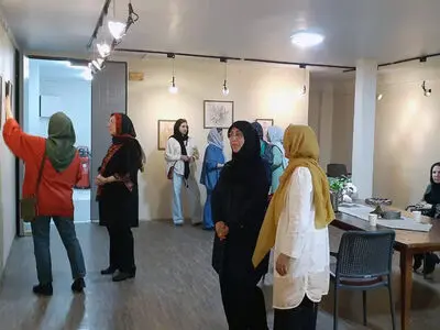 برپایی نمایشگاه نقاشی «ترنم رنگ» در نگارخانه آصف‌زاده قزوین