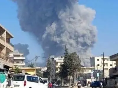 وقوع انفجار شدید در ادلب سوریه