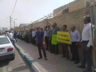 تجمع بازنشستگان تامین اجتماعی در چند شهر