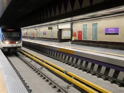 تغییر موقت در نحوه سرویس‌دهی خط ۷ متروی تهران به‌علت انجام عملیات عمرانی

