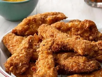 طرز تهیه مرغ کنتاکی خوشمزه در منزل 