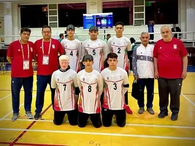 شکست گلبال پسران ایران برابر قزاقستان