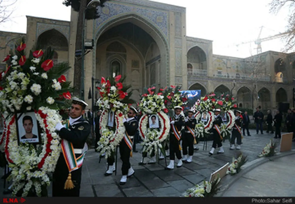 گزارش تصویری / مراسم ترحیم شهدای نفتکش سانچی