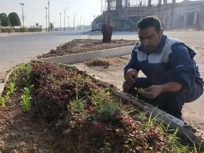 توسعه فضای سبز و پارک ها از اولویت های اصلی شهرداری خارگ است