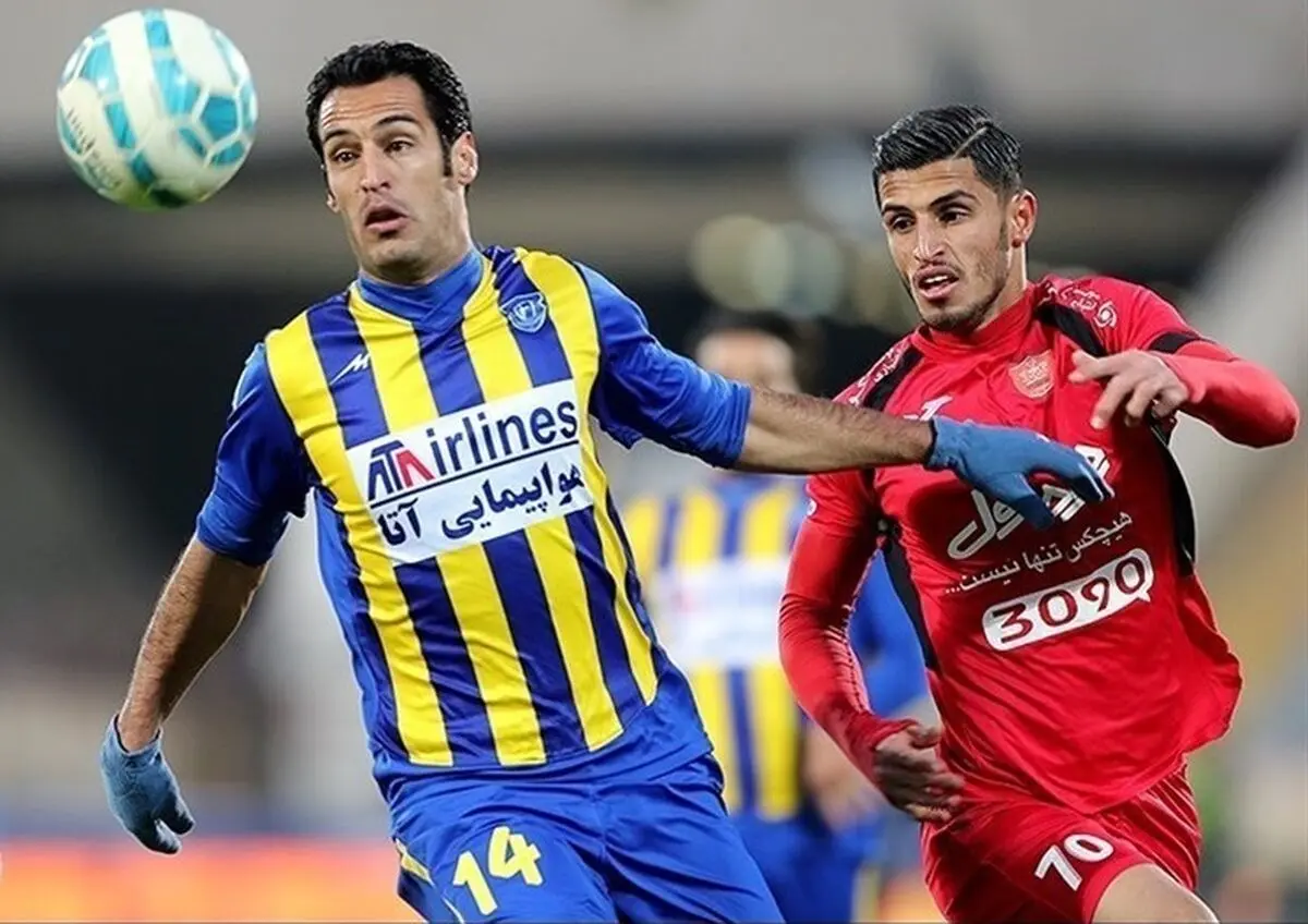 چینش دفاعی متفاوت گسترش فولاد مقابل پرسپولیس