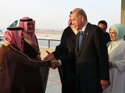 اردوغان وارد جده شد