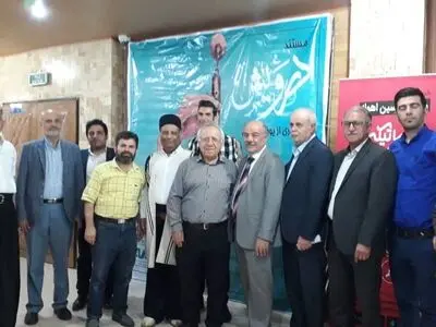 آیین رونمایی از پوستر بین المللی فیلم مستند درویش در اهواز برگزار شد 