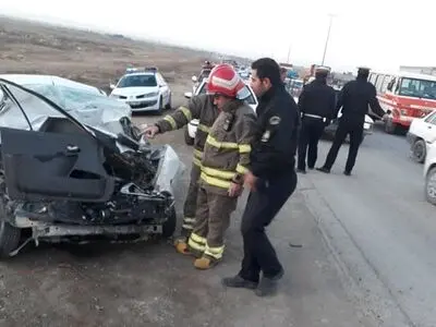 دستگیری عامل تصادف منجر به مرگ در خیابان آزادگان  