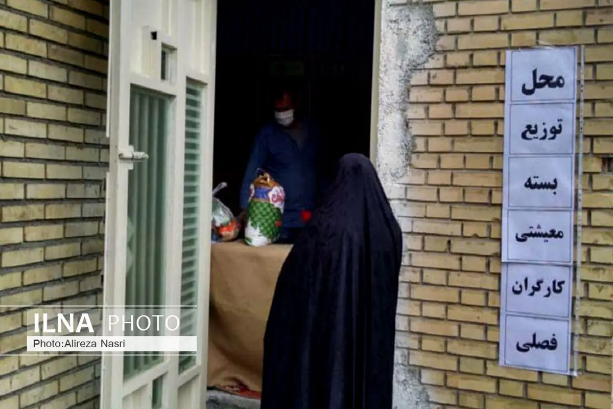  بسته‌های معیشتی بین کارگران فصلی قزوین توزیع شد