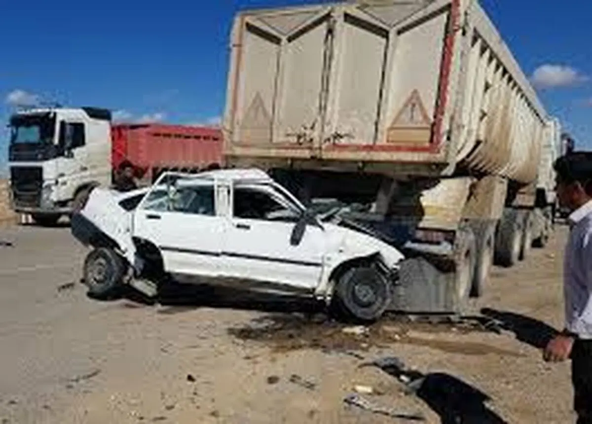 مرگ ۴ عضو یک خانواده در تصادف