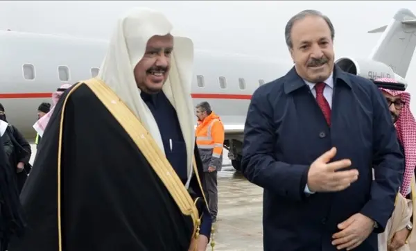 سفر رئیس مجلس شورای عربستان به ترکیه
