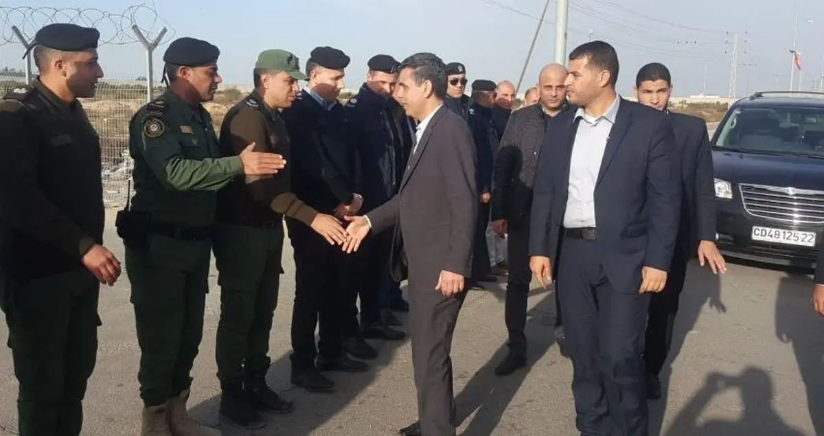 سفر هیئت امنیتی مصر به غزه 