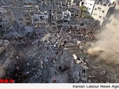 ۱۰۸ هزار فلسطینی در جریان جنگ غزه بی‌خانمان شدند