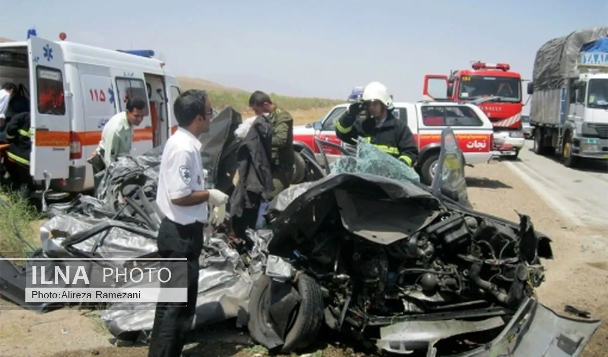 جان باختن 11 هزار و 624 نفر در حوادث رانندگی