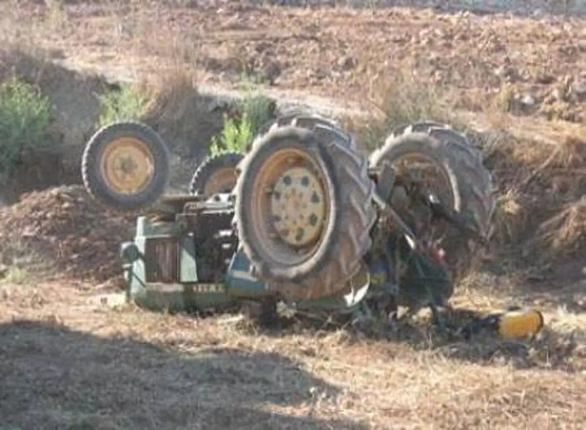 مرگ بر اثر واژگونی تراکتور
