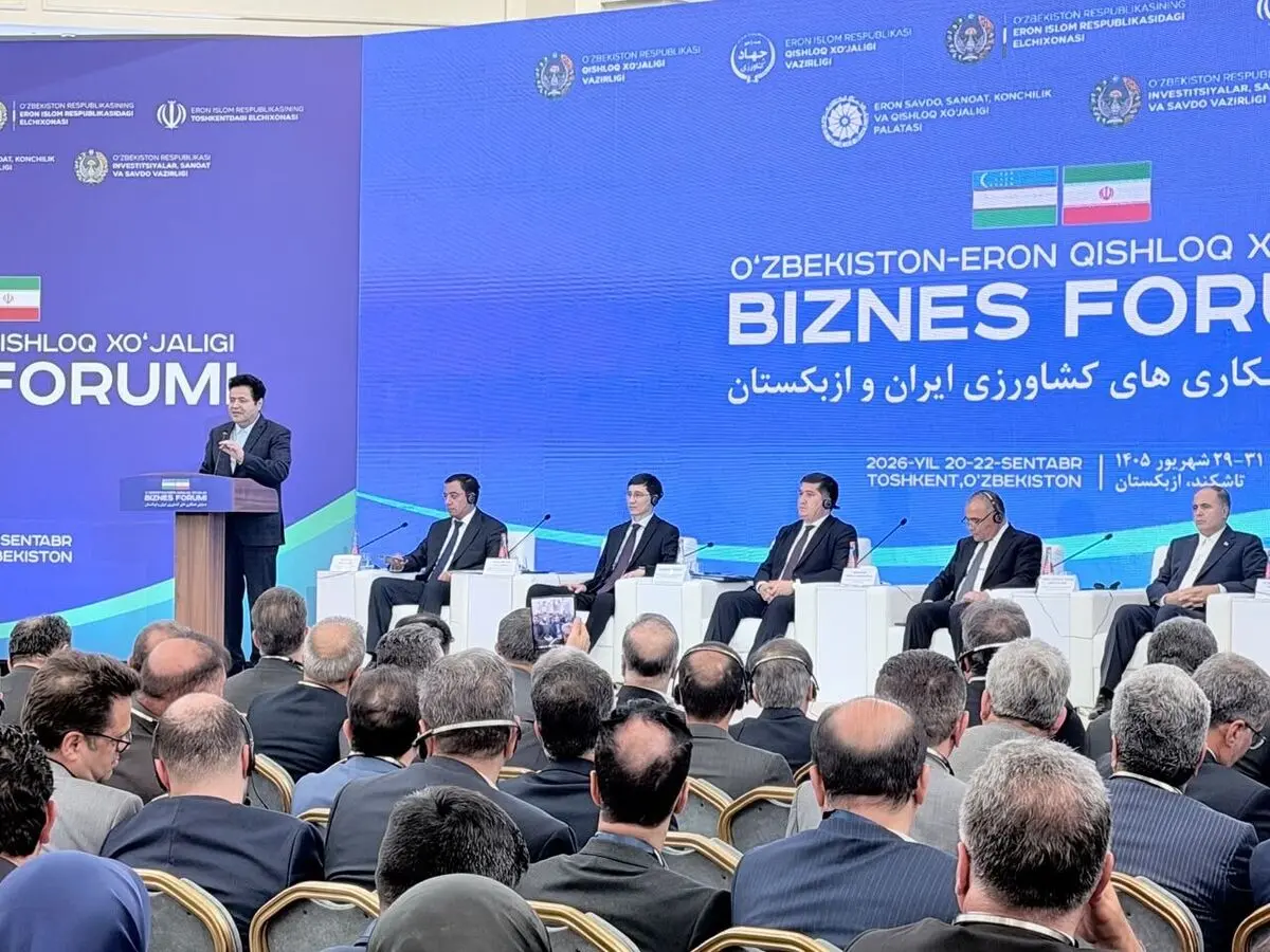 ظرفیت مبادلات ۲ میلیارد دلاری بین ایران و ازبکستان وجود دارد ظرفیت مبادلات ۲ میلیارد دلاری بین ایران و ازبکستان وجود دارد