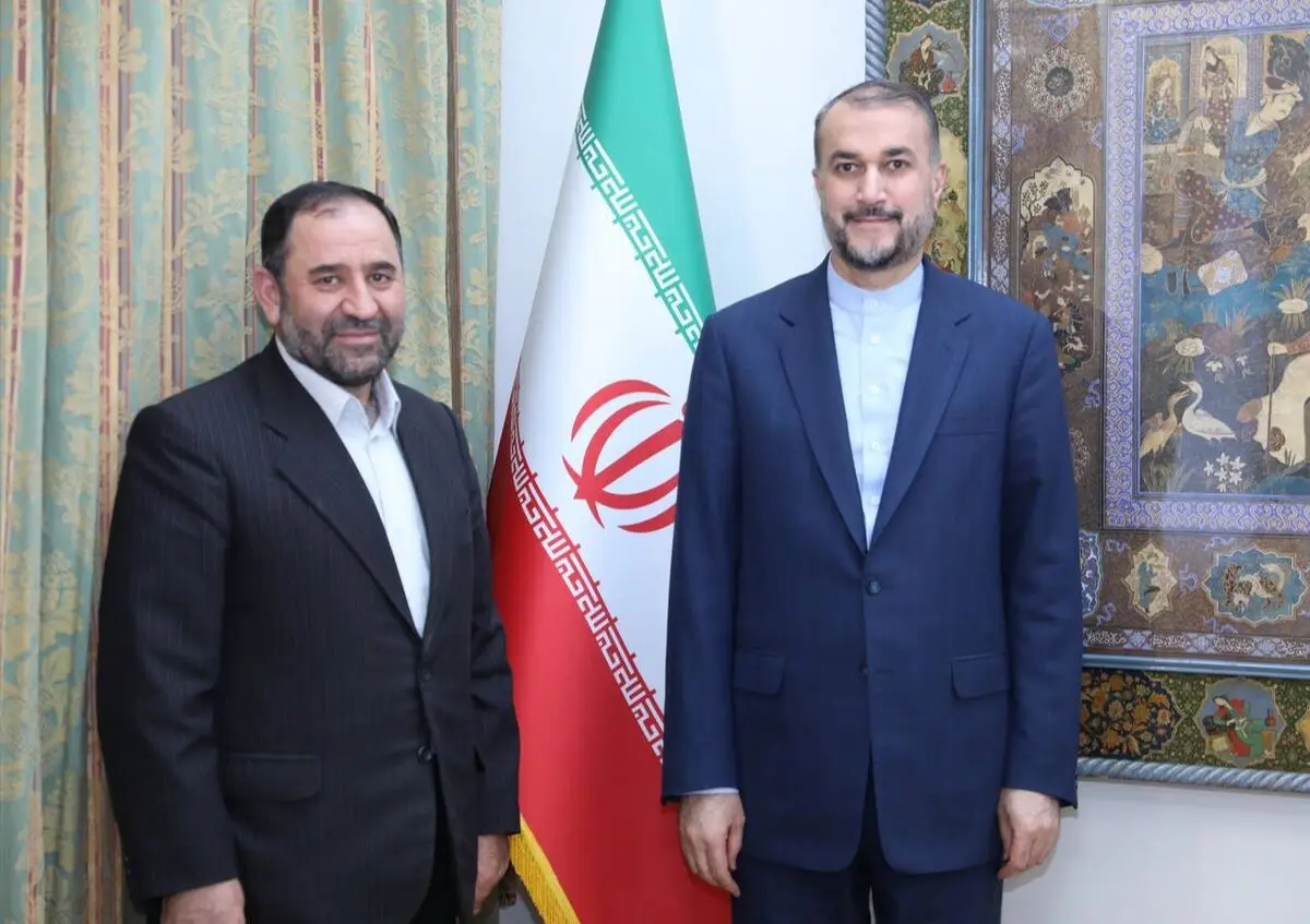 دیدار و گفت‌وگوی امیرعبداللهیان با سفیر جدید تهران در دمشق