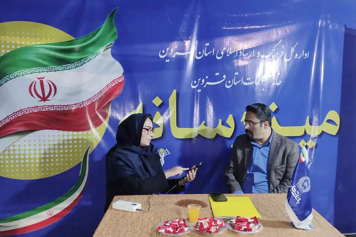  رسانه‌های قزوین پای کار موکب شهدای دولت هستند