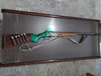 دستگیری شکارچی غیرمجاز قبل از اقدام به شکار در ورامین