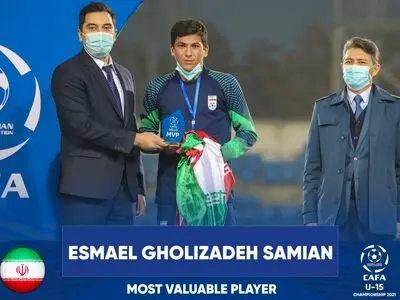 قلی زاده بهترین بازیکن جام کافا 