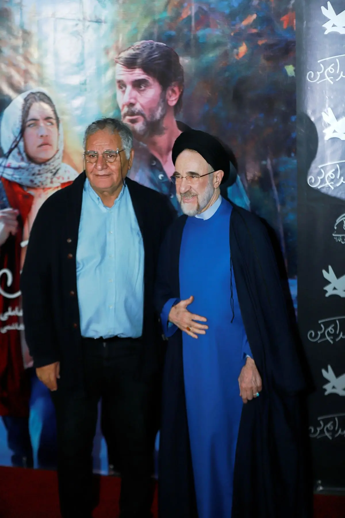 سید محمد خاتمی به تماشای «زیبا صدایم کن» نشست