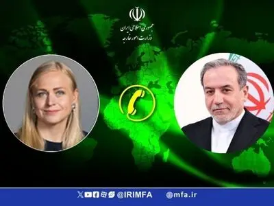 گفتگوی تلفنی وزرای امور خارجه جمهوری اسلامی ایران و فنلاند